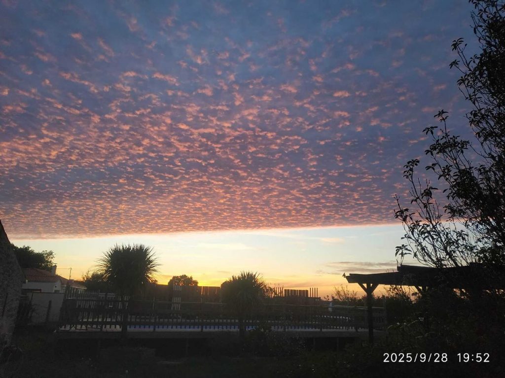 Que la nature est belle à la Croix Liaud #nature#coucherdesoleil#vendee#vouvant