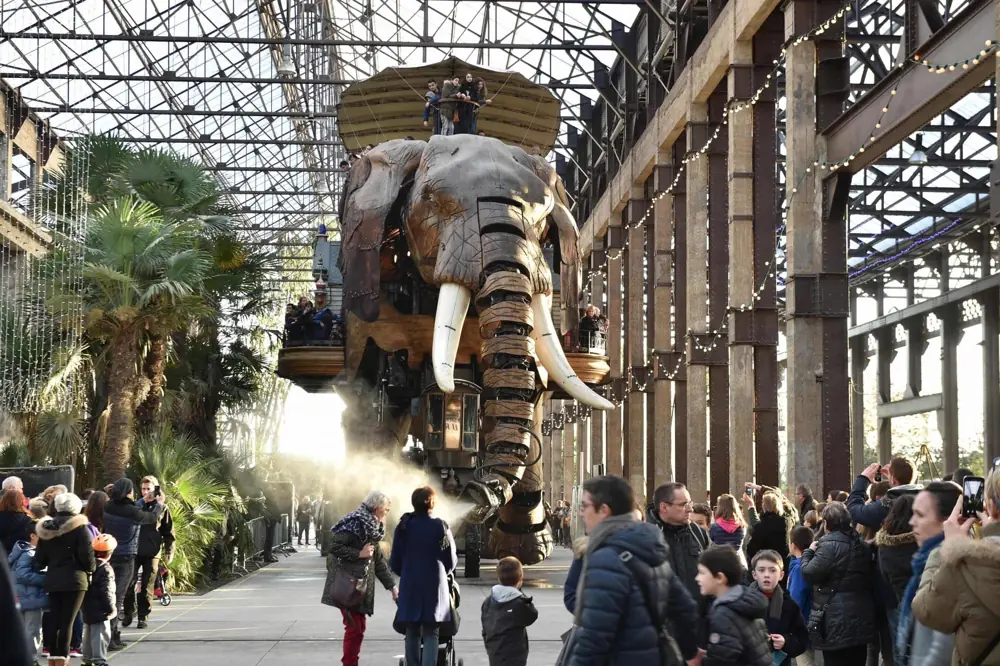 Le Grand Éléphant des Machines de l'île, à Nantes
